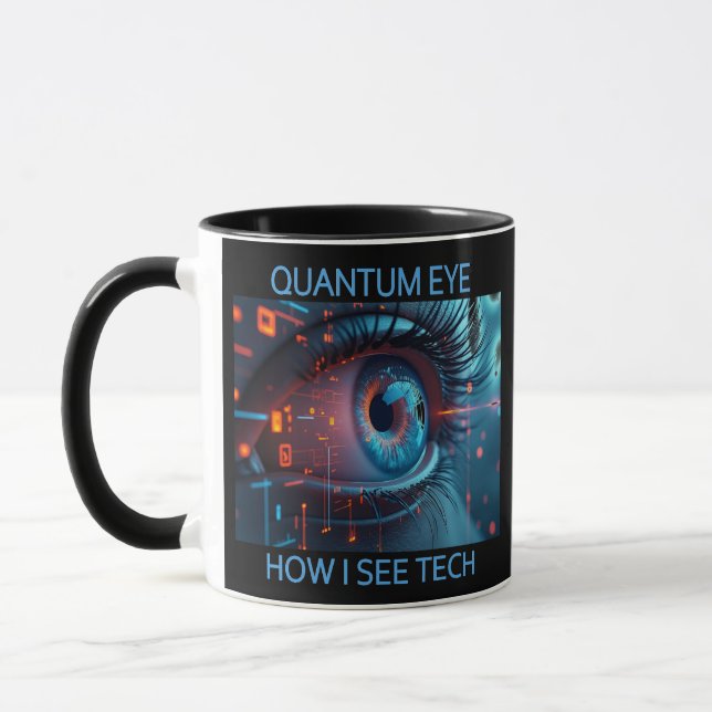 Quantum Eye Tech rechte Hand Combo Tasse (Links)