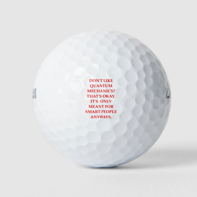 QUANTUM GOLFBALL (Vorderseite)