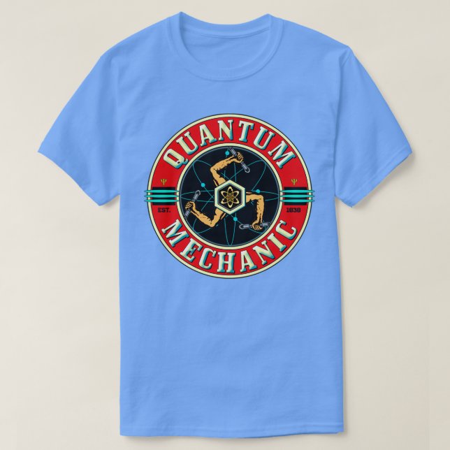 QUANTUM MECHANIC T-Shirt (Design vorne)
