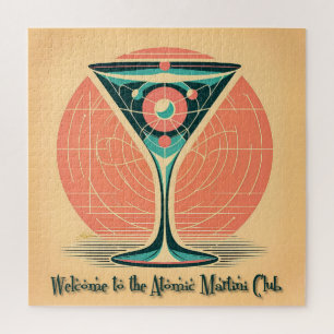 Quantum-Verschränkung Atomic Martini Club Cocktail Puzzle