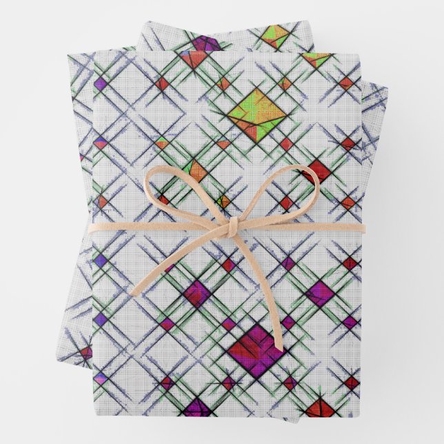 Quantum Weave Geschenkpapier Set (Beispiel)