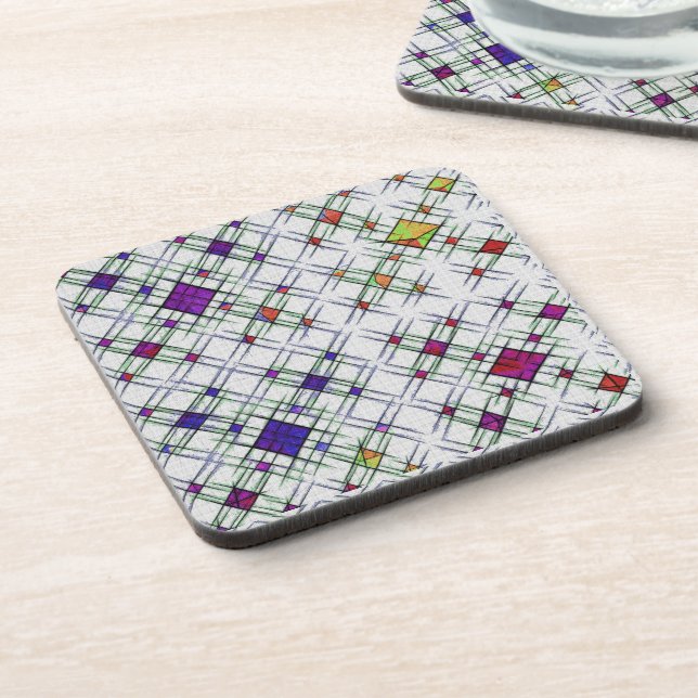 Quantum Weave Getränkeuntersetzer (Linke Seite)