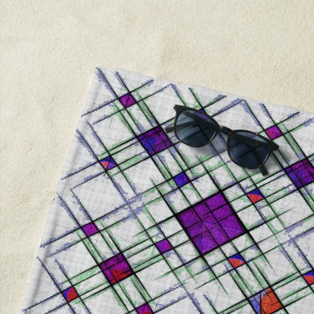 Quantum Weave Strandtuch (Beispiel)