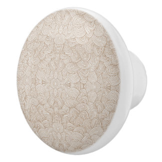 Quantumn Weave - Warm Neutral Keramikknauf