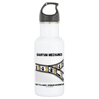 Quantums-Mechaniker viele Weltinterpretation Trinkflasche