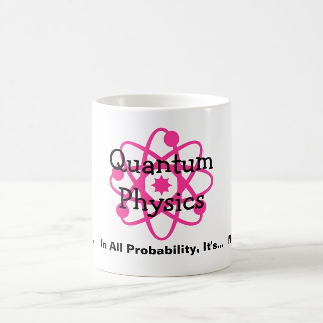 Quantums-Physik Tasse (Mittel)