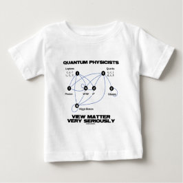 Quantums-Physiker-Ansicht-Angelegenheit sehr Baby T-shirt