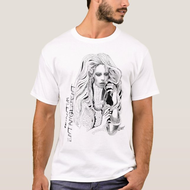 Quantums-Verwicklung T-Shirt (Vorderseite)