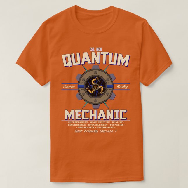 QUANTWORTMECHANISMEN 1 T-Shirt (Design vorne)