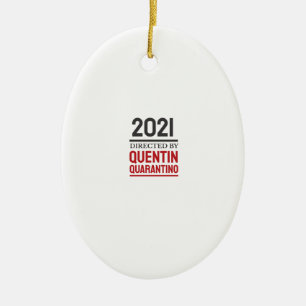Quarantäne 2021 keramik ornament