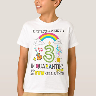 Quarantäne 3. Geburtstag 2020 T-Shirt