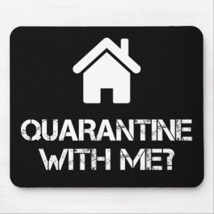 Quarantäne bei mir mousepad