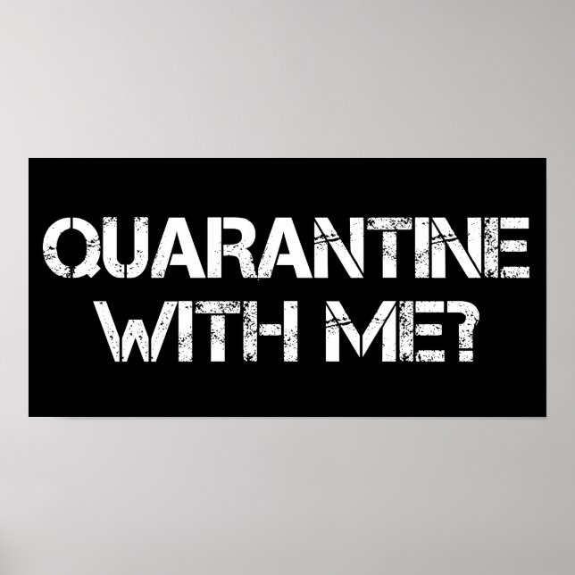 Quarantäne bei mir? poster (Vorne)