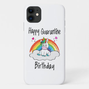 Quarantäne Birthday Unicorn Regenbogen Case-Mate iPhone Hülle