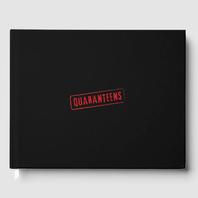 Quarantäne Gästebuch (Vorderseite)