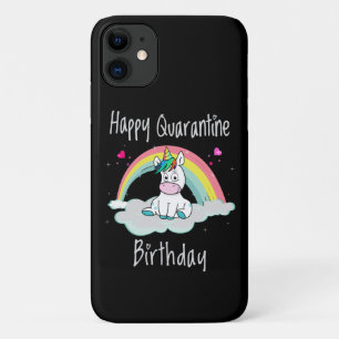 Quarantäne-Geburtstags-Einhorn Regenbogen Case-Mate iPhone Hülle