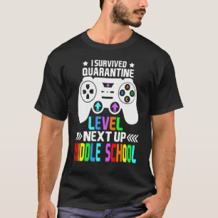 Quarantäne-Level in der nahen Mittelschule zurück  T-Shirt