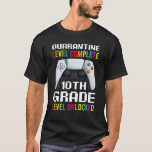 Quarantäne-Level komplett S, Zehnte Klasse zurück T-Shirt