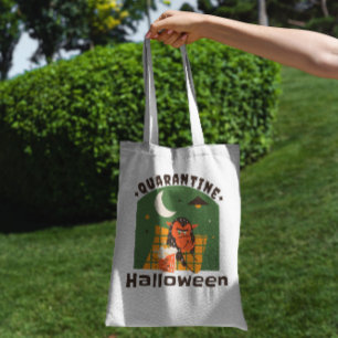 Quarantäne Monster Halloween Tote Bag Tragetasche