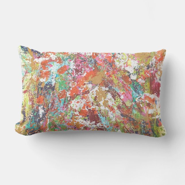 Quarantäne Outdoor Lumbar Throw Kissen Für Draußen (Vorderseite)