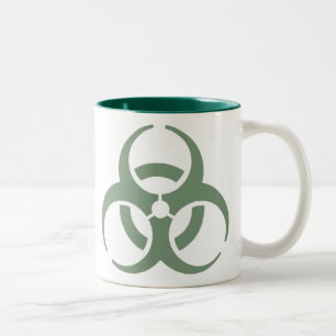 Quarantäne-Tasse Zweifarbige Tasse