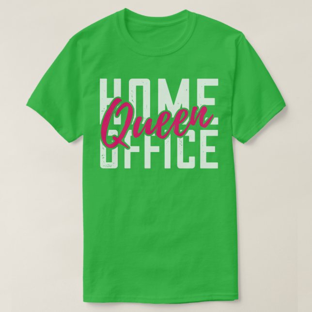 Quarantäne-Zuhause Office 1 T-Shirt (Design vorne)