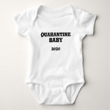 Quarantine Baby 2020 Googly Eyes Black and White