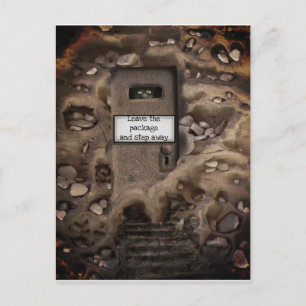 QUARANTINE TROLL FUNNY ISOLATION by Jetpackcorps Postkarte