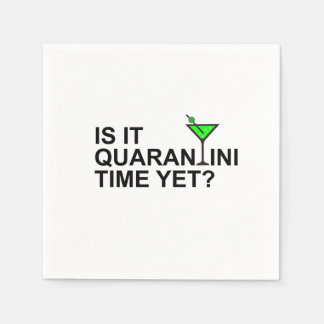Quarantini Paper Napkin Serviette