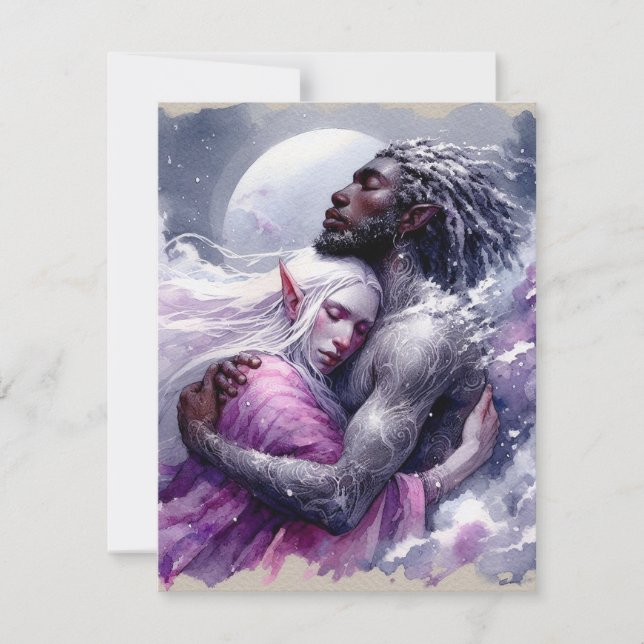 Quaraun & BoomFuzzy - Embrace Einladung (Vorderseite)