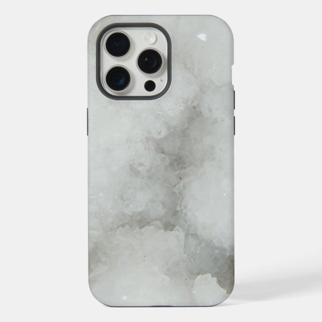 Quart Crystal Geode iPhone Hülle (Rückseite)