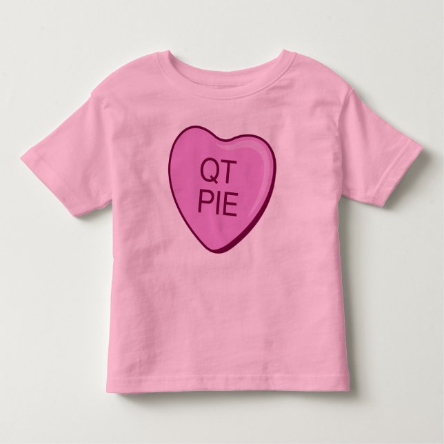 Quart-Torte Kleinkind T-shirt (Vorderseite)