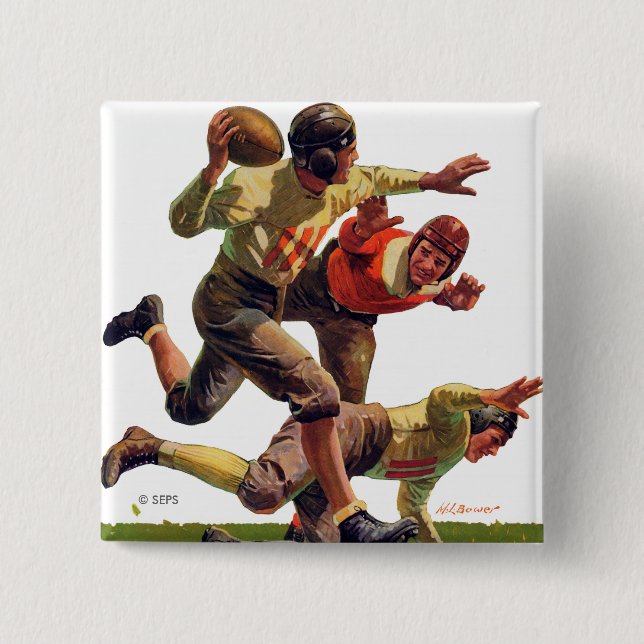 Quarterback-Pass Button (Vorderseite)
