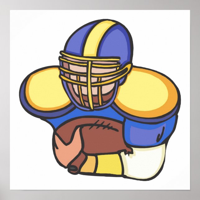 Quarterback Poster (Vorne)