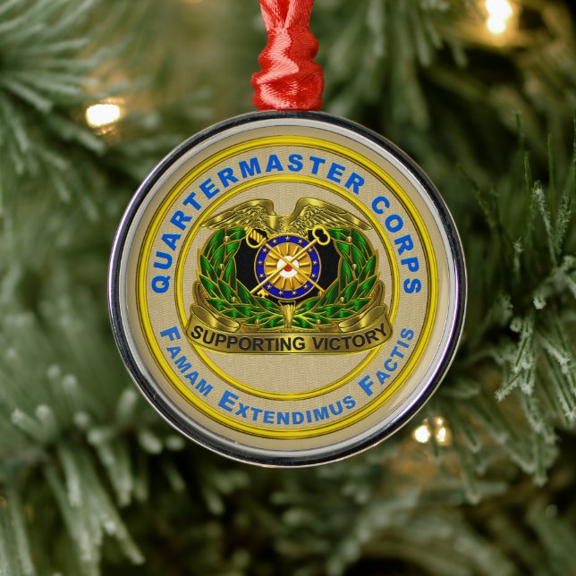 QUARTERMASTER CORPS Weihnachten Ornament Aus Metall (Baum)