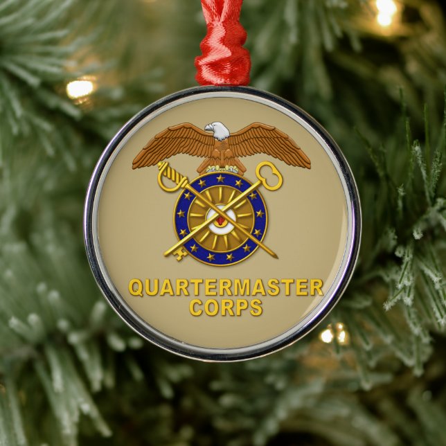 QUARTERMASTER CORPS Weihnachten Ornament Aus Metall (Baum)