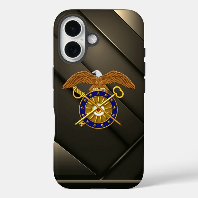Quartermaster-Korps Case-Mate iPhone Hülle (Rückseite)