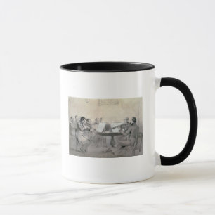 Quartett der Komponist-Zählung A.F. Lvov, 1840 Tasse