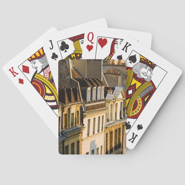 Quartier Latin| Paris, Frankreich Spielkarten (Rückseite)