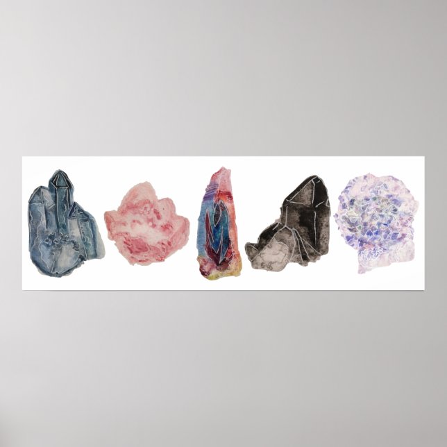 Quartz-Poster Poster (Vorne)