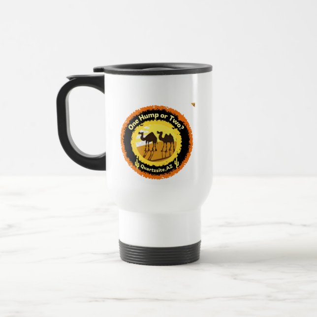 Quartzsite-Reise-Tasse Reisebecher (Links)