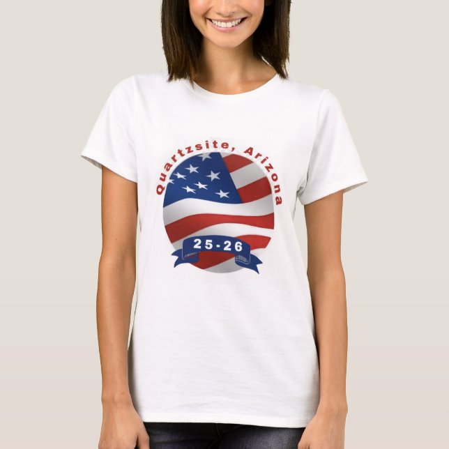 Quartzsite-T-Shirt T-Shirt (Vorderseite)