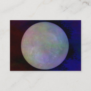 Quarz Crystall Ball Visitenkarte