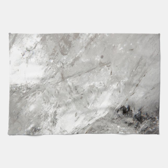 Quarzglas Zen Liebe Heilstein Glitzern Handtuch (Horizontal)