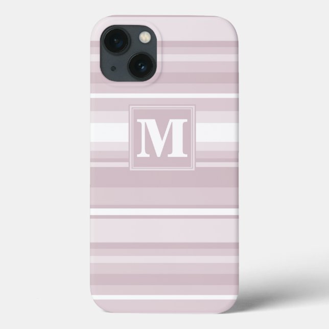 Quarzstreifen der Monogram-Rose Case-Mate iPhone-G iPhone Hülle (Rückseite)