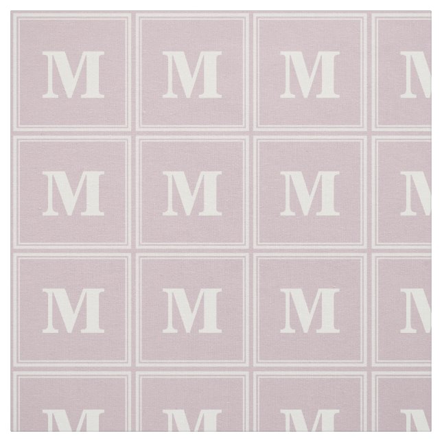 Quarzstreifen der Monogramm-Rose Stoff (Muster)