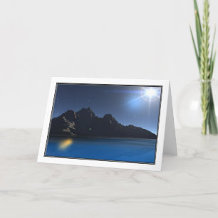 Quasar Greeting Card Feiertagskarte