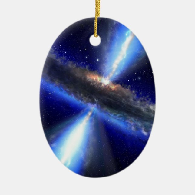 Quasar Keramik Ornament (Vorne)