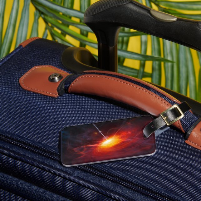 Quasare. Gepäckanhänger (Vorderseite Insitu 3)