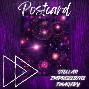 Quasars Traum Postkarte